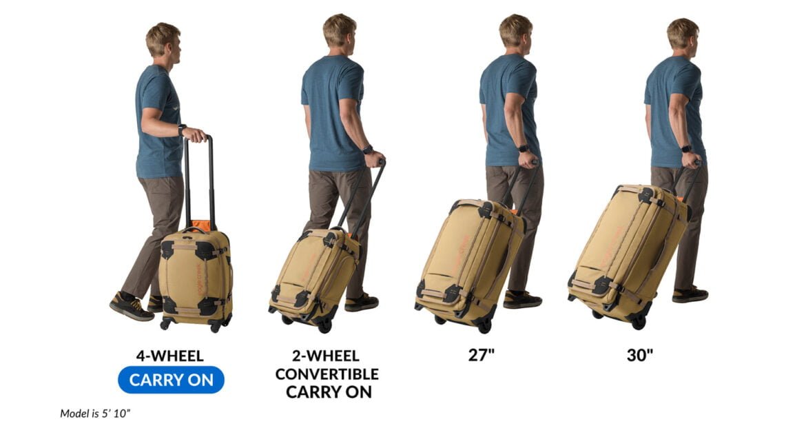 4 Wheel Carry on Luggage
