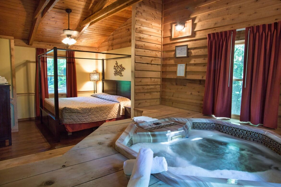 Romantic Cabins With Hot Tubs near Me