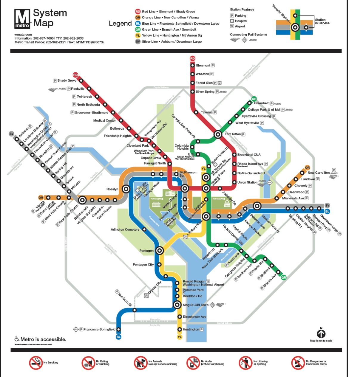 Travel Planning Metro Planner Dc